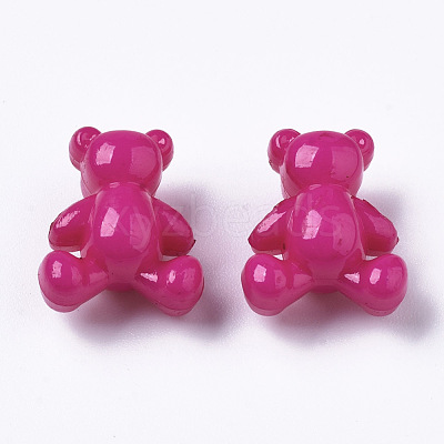 Opaque Acrylic Beads X-MACR-S245-14-1