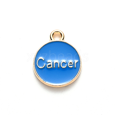 Alloy Enamel Pendants LS-ENAM-S124-01B-02D-1