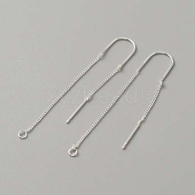 Alloy Stud Earring Findings FIND-WH0110-381S-1