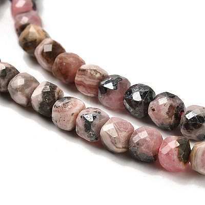 Natural Argentina Rhodonite Beads Strands G-B107-B01-01-1