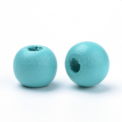 Natural Wood Beads X-WOOD-S038-41-LF-1