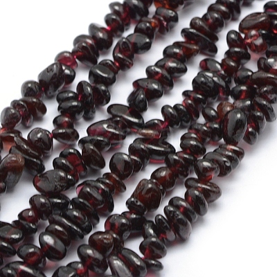 Natural Garnet Beads Strands G-P332-72-1