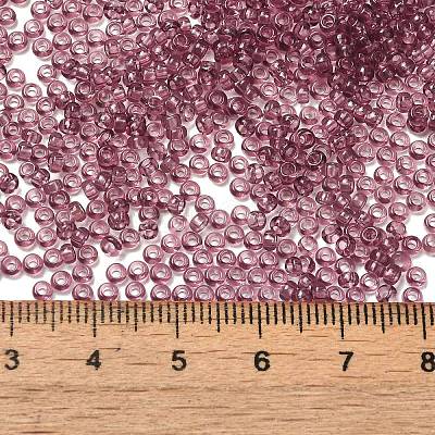 Transparent Colours Glass Round Seed Beads SEED-B001-06A-01-1
