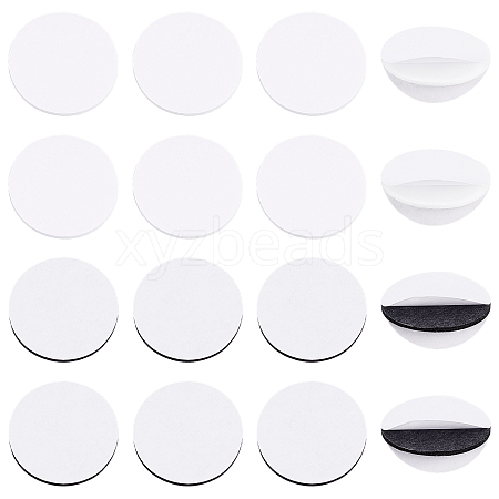 BENECREAT 160Pcs 2 Colors EVA Foam Pad Sticker AJEW-BC0001-82-1