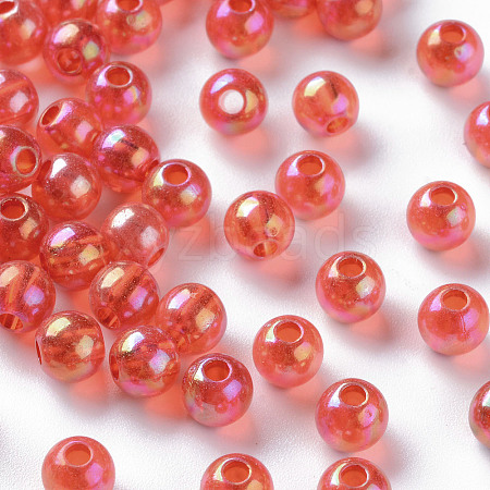 Transparent Acrylic Beads X-MACR-S370-B6mm-712-1