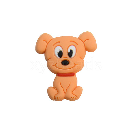 Dog Food Grade Silicone Focal Beads PW-WG84817-05-1