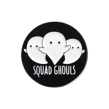 Halloween Theme Ghost Enamel Pins PW-WG83BE9-01-1