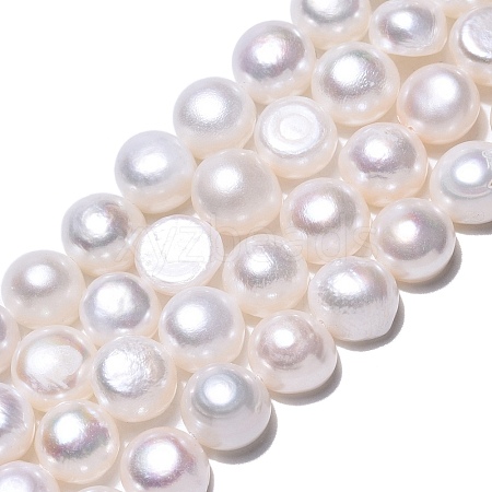 Natural Cultured Freshwater Pearl Beads Strands PEAR-N014-08H-01-1