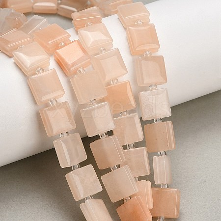 Natural Pink Aventurine Beads Strands GG-F802-B11-01-1