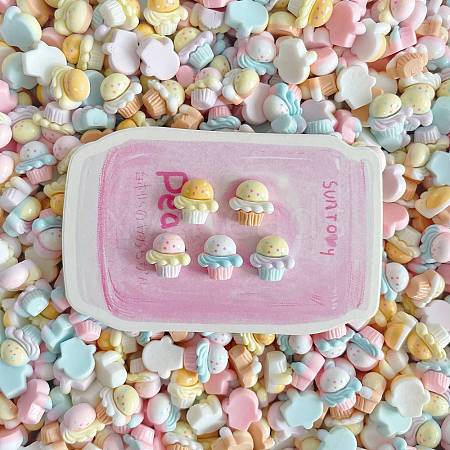 Resin Cabochons RESI-H166-08A-1