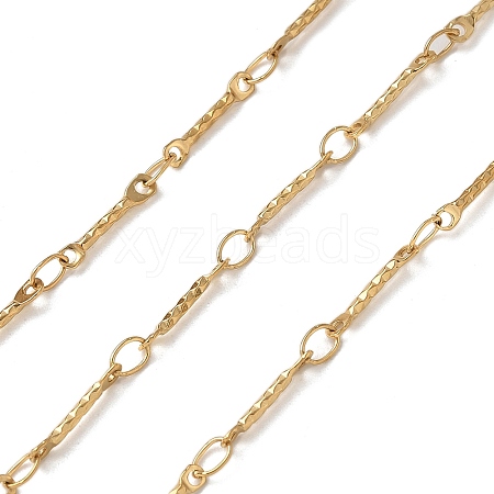 304 Stainless Steel Bar Link Chains CHS-C015-06G-1