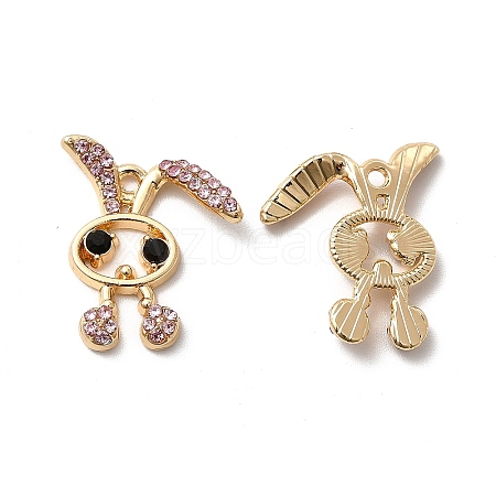 Alloy Rhinestone Pendants ALRI-K048-05A-1