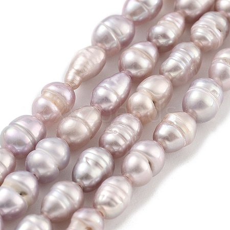 Natural Cultured Freshwater Pearl Beads Strands PEAR-P062-01C-1