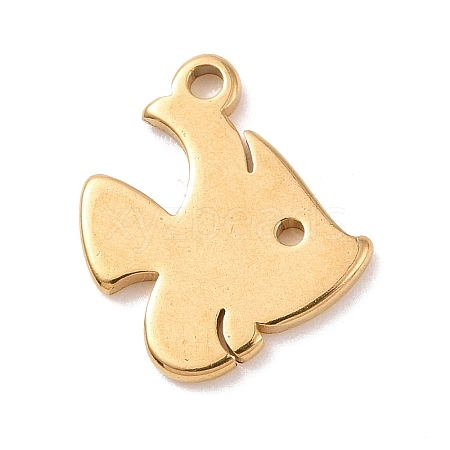 304 Stainless Steel Charms STAS-G287-07G-1