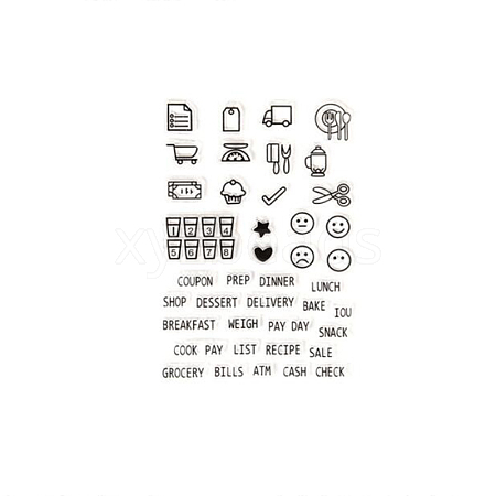 Silicone Stamps DIY-WH0014-Y35-1