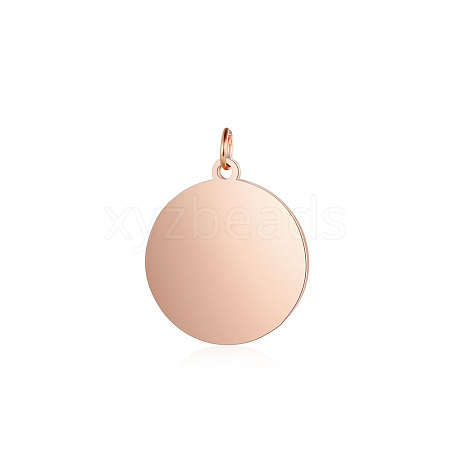 Ion Plating(IP) 304 Stainless Steel Pendants STAS-I311-33D-RG-1