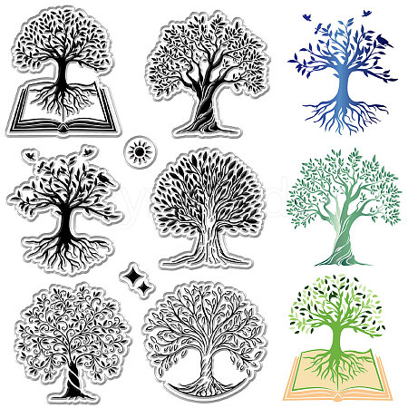 Custom PVC Plastic Clear Stamps DIY-WH0439-0423-1