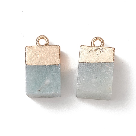 Natural Amazonite Pendants G-Q998-035E-1