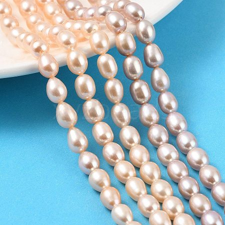 Natural Cultured Freshwater Pearl Beads Strands PEAR-I007-01C-01B-1