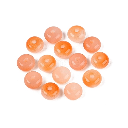 Baking Paint Imitation Jade Glass Beads GL-N006-01B-05-1
