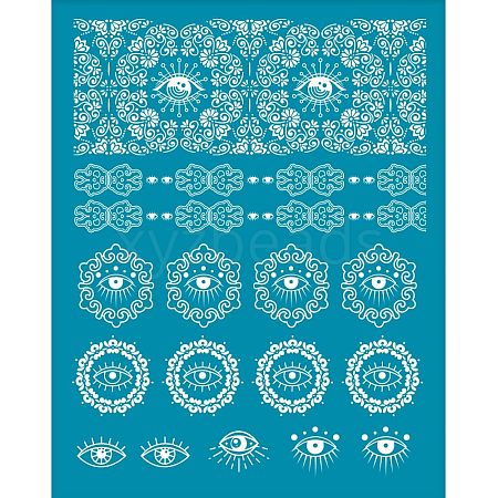 Silk Screen Printing Stencil DIY-WH0341-199-1