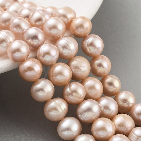 Natural Cultured Freshwater Pearl Beads Strands PEAR-C003-19E-1