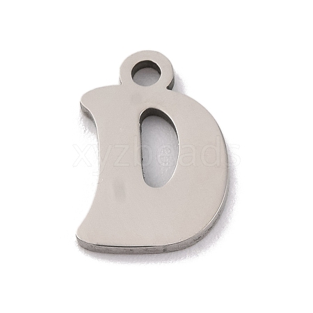 Non-Tarnish 201 Stainless Steel Charms STAS-U016-01P-D-1