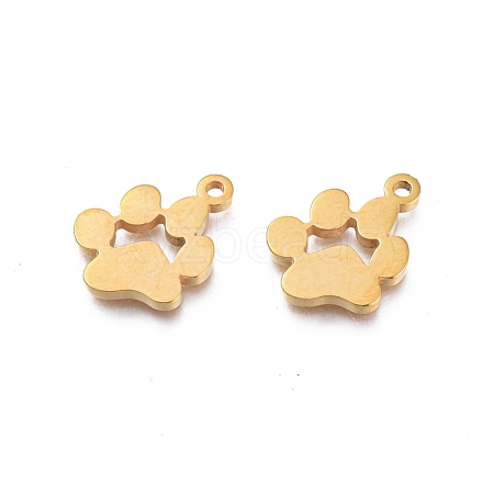 Ion Plating(IP) 304 Stainless Steel Pendants STAS-L245-019B-G-1