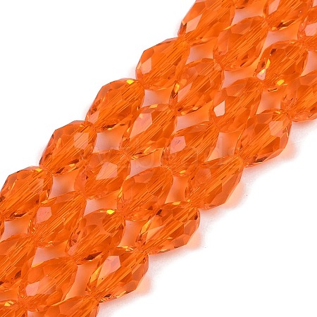 Transparent Glass Beads Strands EGLA-N013-T4mm-D09-1