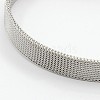Fashionable Unisex 304 Stainless Steel Watch Band Wristband Bracelets BJEW-F065G-01-2