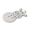 Christmas Theme 304 Stainless Steel Pendants STAS-Q005-01P-02-2