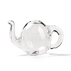 Round Mechanized Blown Glass Teapot GLAA-P052-01-1