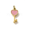 304 Stainless Steel Enamel Charms STAS-R153-05G-03-1