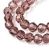 Glass Beads Strands EGLA-J042-4mm-06-3