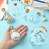 Ocean Beach Theme Glass & Shell Beads Wish Bottle DIY Making Kits DIY-FS0007-57-2