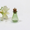 Empty Small Glass Cork Vase Pendants PW-WG72592-13-1