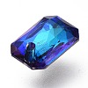 Glass Rhinestone Pendants RGLA-A024-E02-M1-4