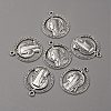 Tibetan Style Alloy Pendants FIND-CJC0007-88-2