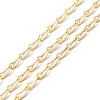 Brass Enamel Curb Chains CHC-C003-13G-02-1