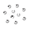 304 Stainless Steel Crimp Beads Covers STAS-P239-34P-06-1