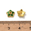 Alloy Enamel Beads Caps X-FIND-G074-02G-3