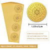 Self Adhesive Gold Foil Embossed Stickers DIY-WH0211-328-2