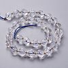 Natural Quartz Crystal Beads Strand G-M367-43D-2