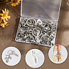 20Pcs West Cowboy Alloy Keychain KEYC-SC00021-6