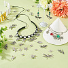  48Pcs 12 Style Tibetan Style Alloy Pendants FIND-TA0002-91-16