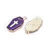 Halloween Theme Alloy Enamel Pendants PALLOY-N176-32-RS-2