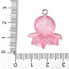 Ocean Theme Transparent Resin Pendants RESI-I351-03P-06-3