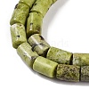 Natural Yellow Turquoise(Jasper) Beads Strands G-C128-A09-01-3