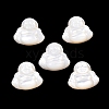 Natural White Shell Carved Cabochons SSHEL-B006-04-2