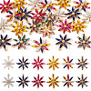  24Pcs 6 Colors Acrylic Rhinestone Pendants FIND-TA0002-79-1